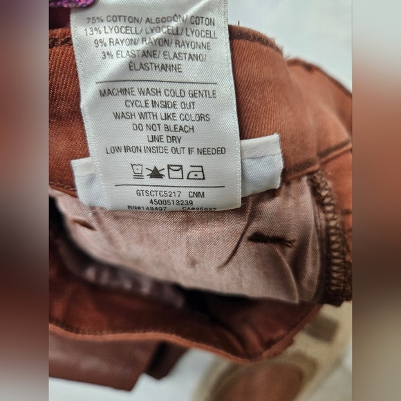 Joe's The Callie Coated High Rise Bootcut Jeans SZ 23 - Picture 3 of 7